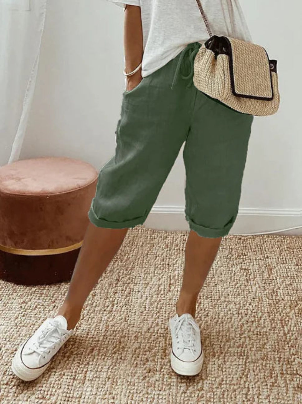 Elias - Pantalon pour homme avec poches latérales pratiques pour un look décontracté.