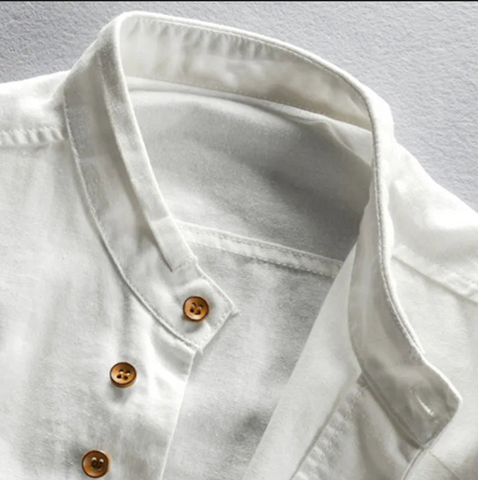 Chemise japonaise élégante à manches longues pour hommes