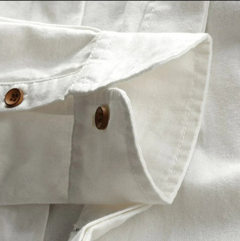 Chemise japonaise élégante à manches longues pour hommes