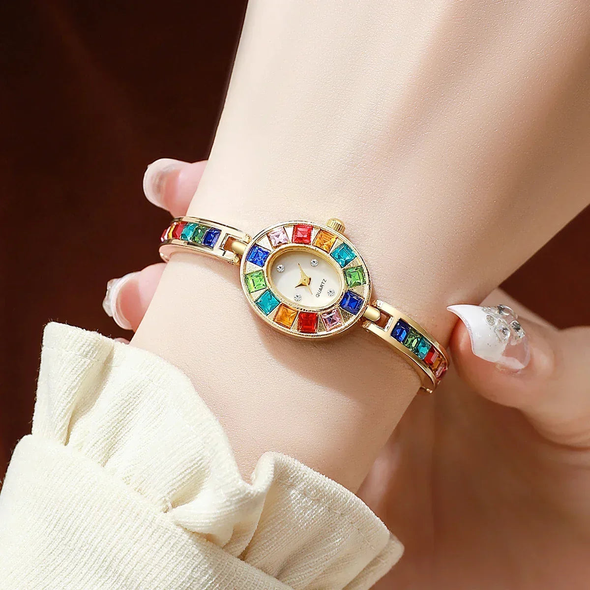 Rayna – Montre Brillo Solaire et Lunette Prismatique