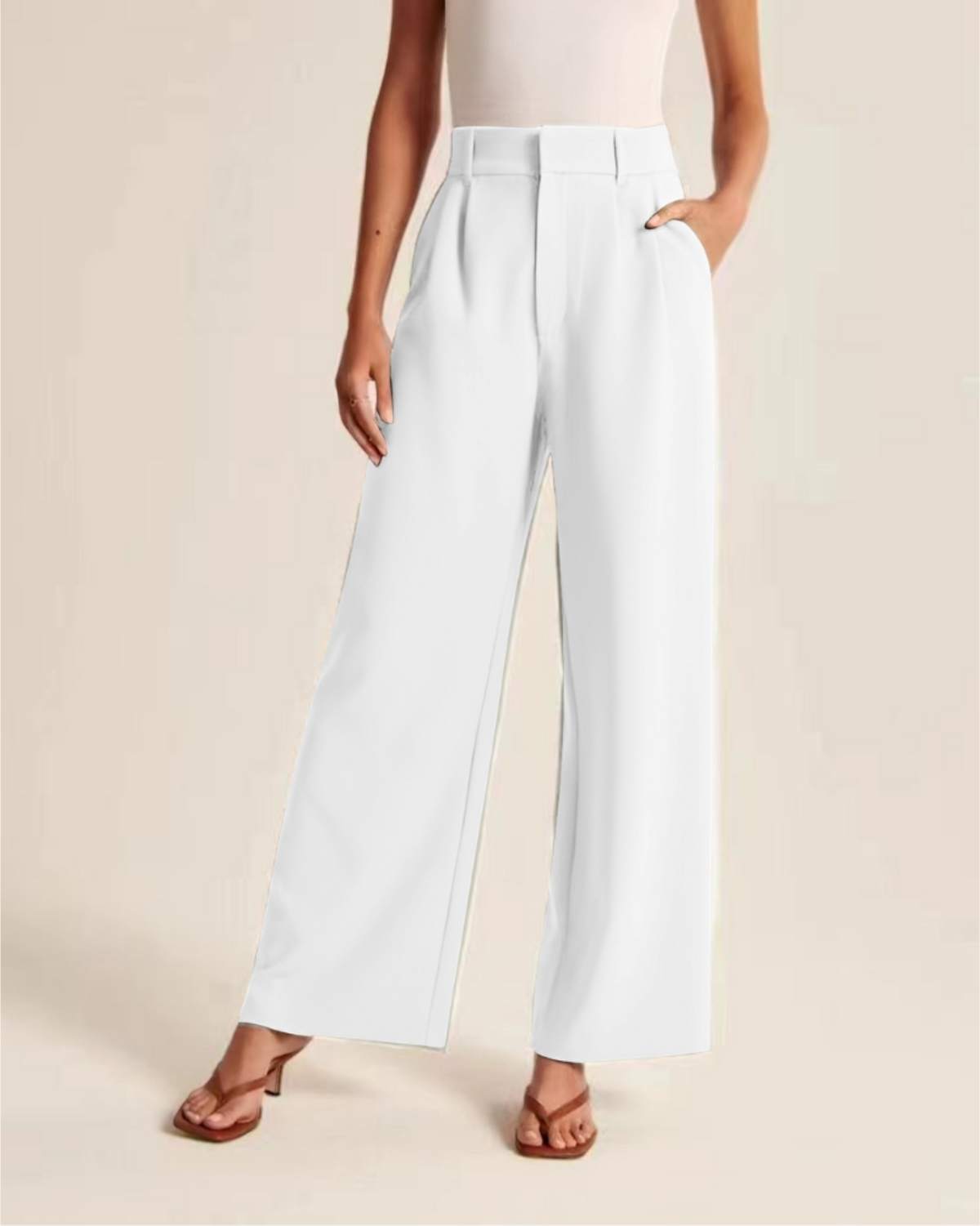 Ruth - Pantalon chic à jambes larges pour femmes
