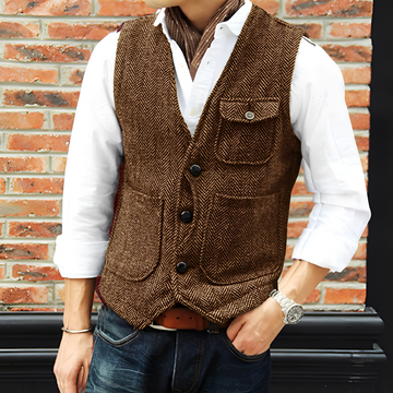 Matthew - Manteau élégant en tissu texturé
