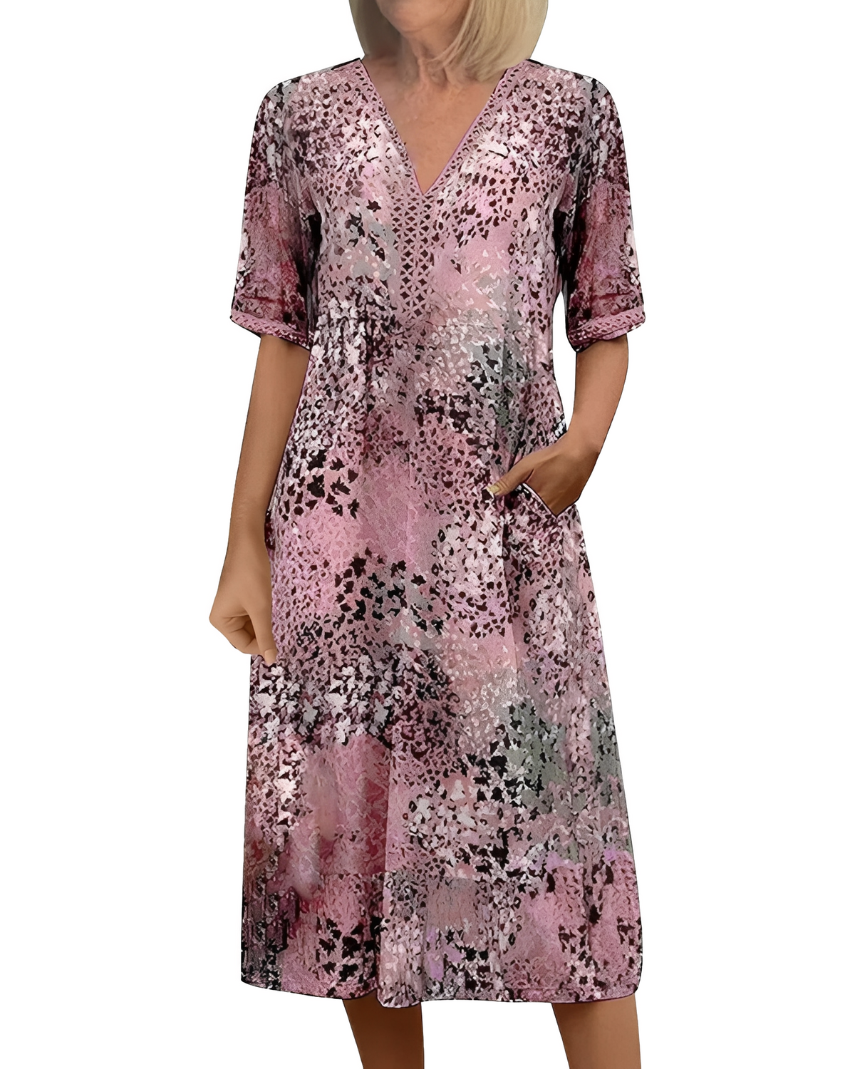 Alfie - Robe midi large pour femmes