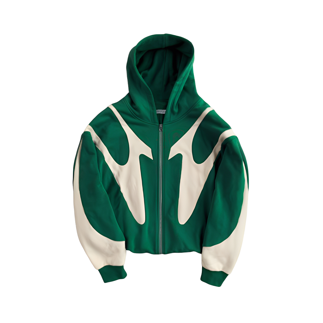 Lloyd - Sweat à capuche moderne avec fermeture éclair et imprimé graphique pour hommes