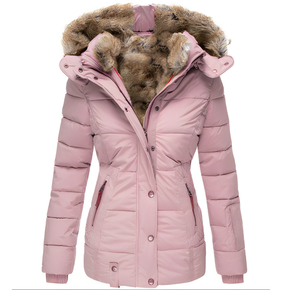 Romilly - Veste tendance et chaude avec capuche