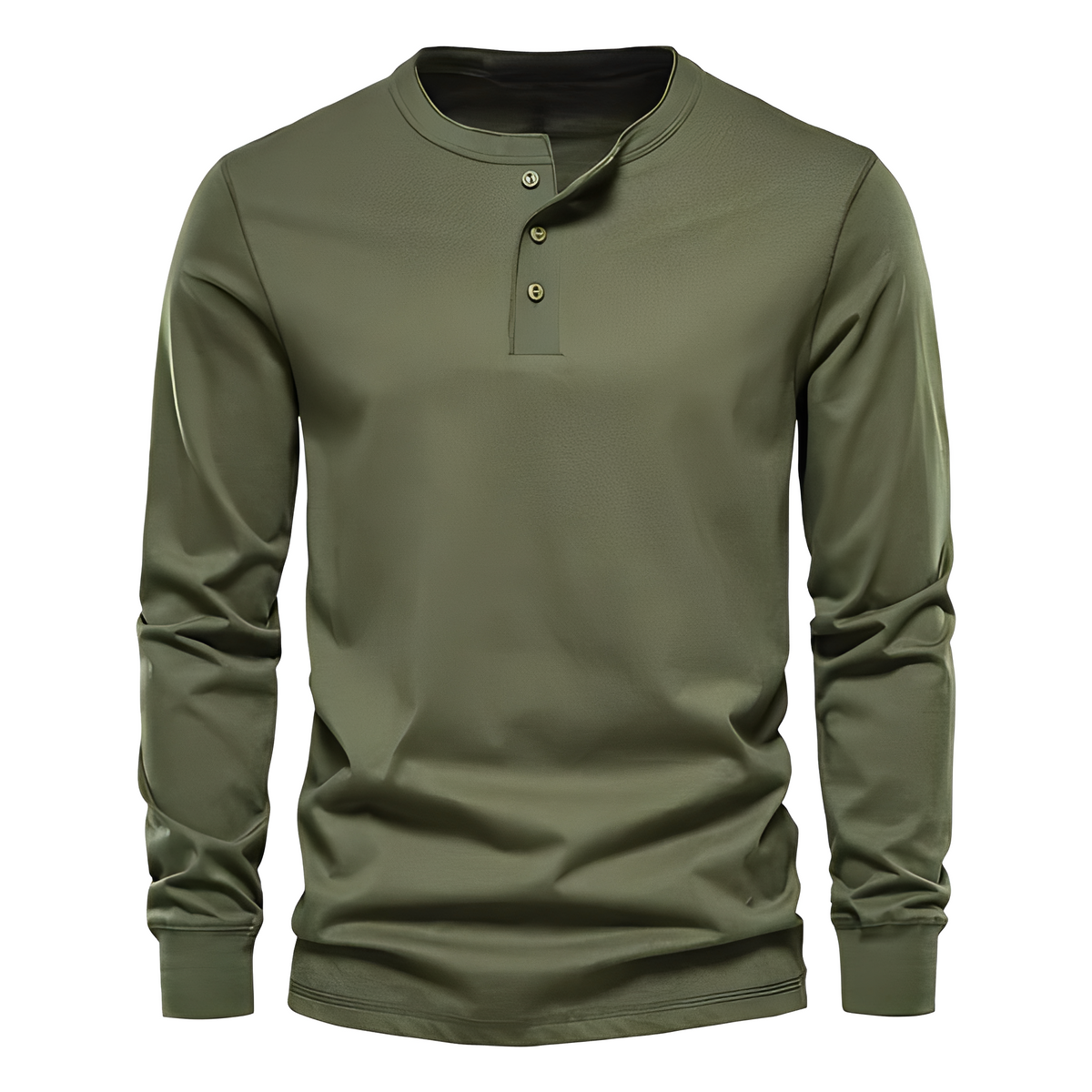 Erick - Chemise d'été traditionnelle à manches longues pour homme