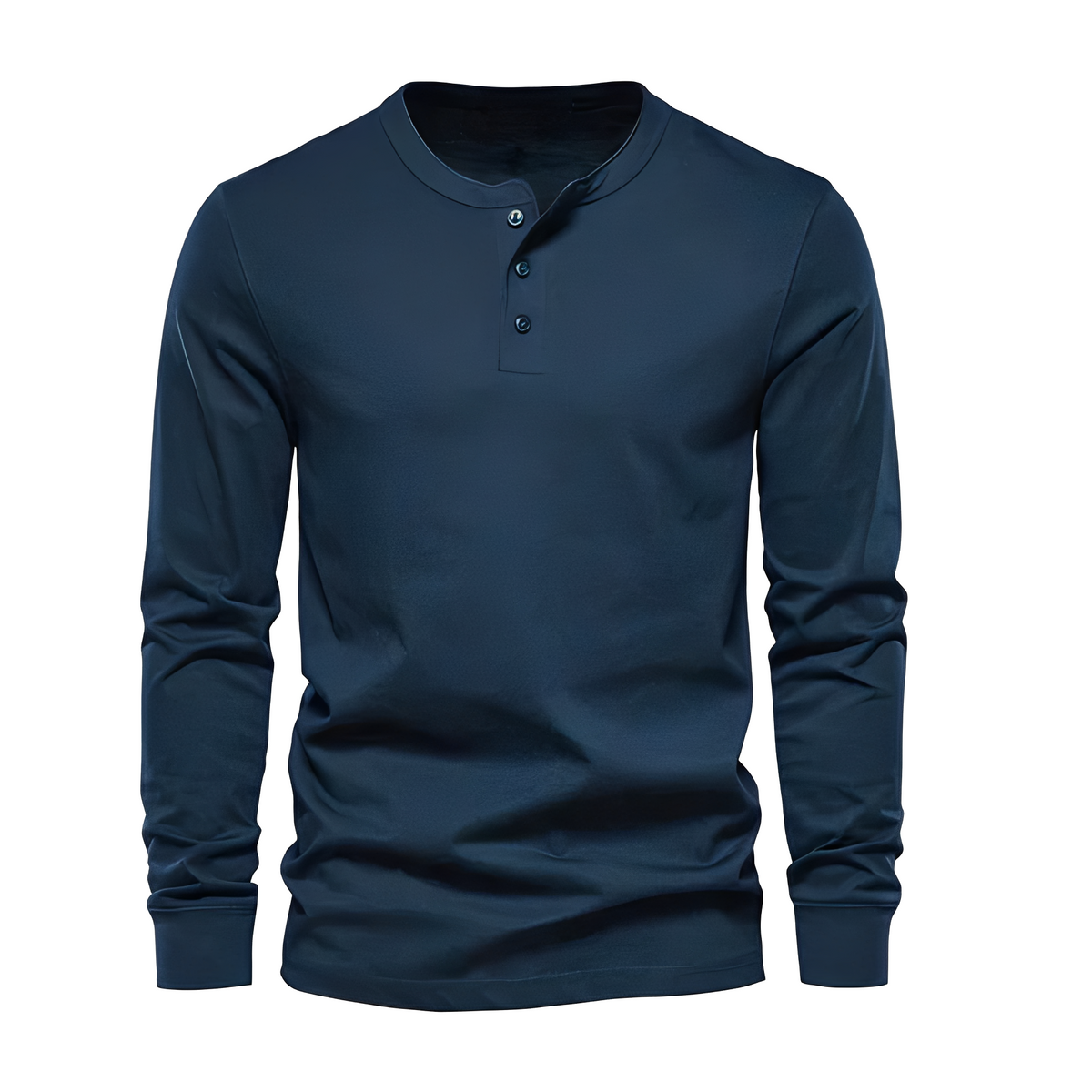 Erick - Chemise d'été traditionnelle à manches longues pour homme