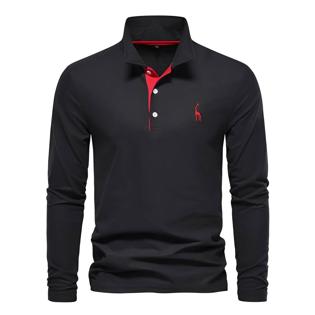 Antoine - Polo à manches longues pour homme