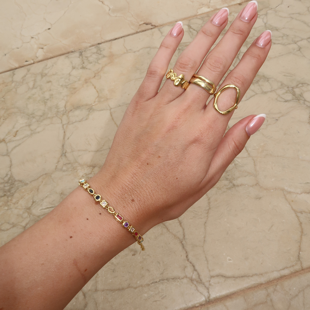 Ashley – Élégante bague double