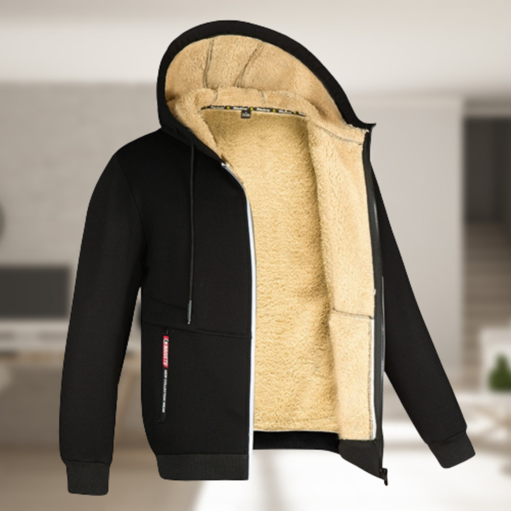 Andrew – Veste d'hiver avec capuche pour hommes