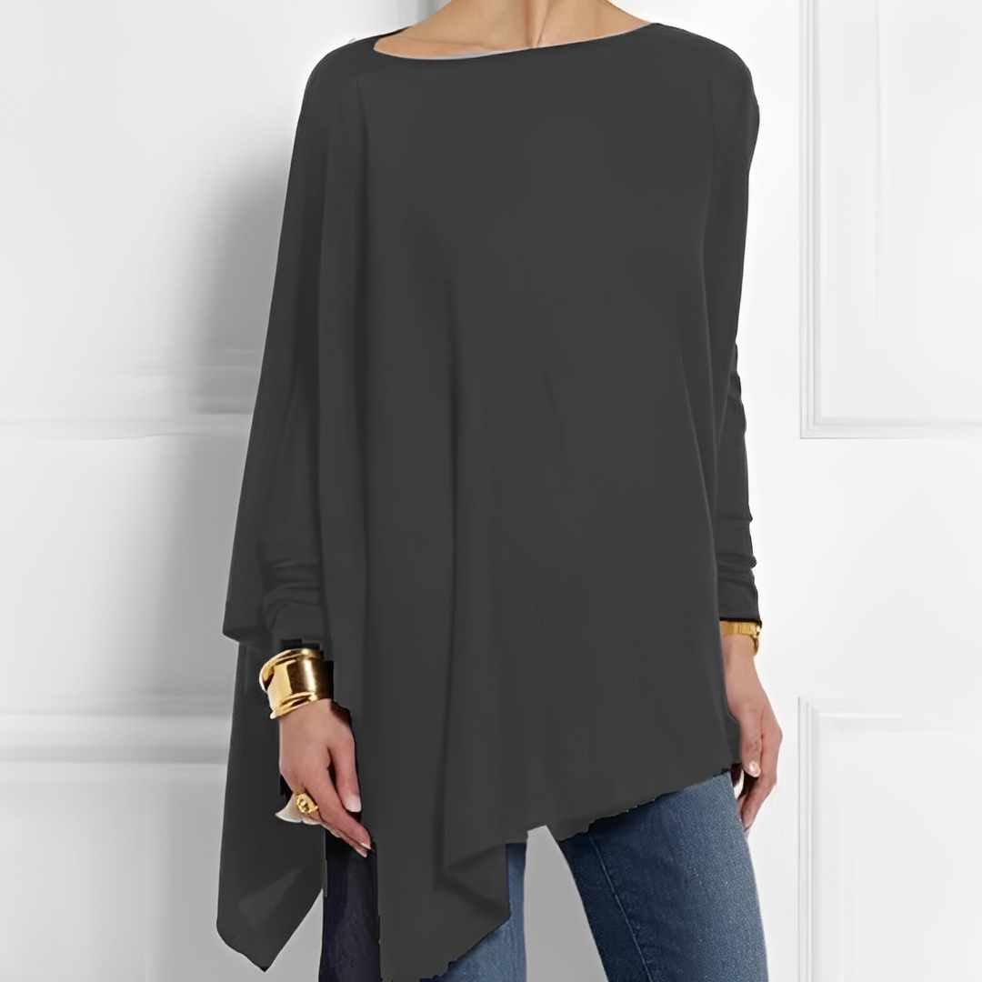 Chaneta - Blouse à manches longues et ample pour femmes