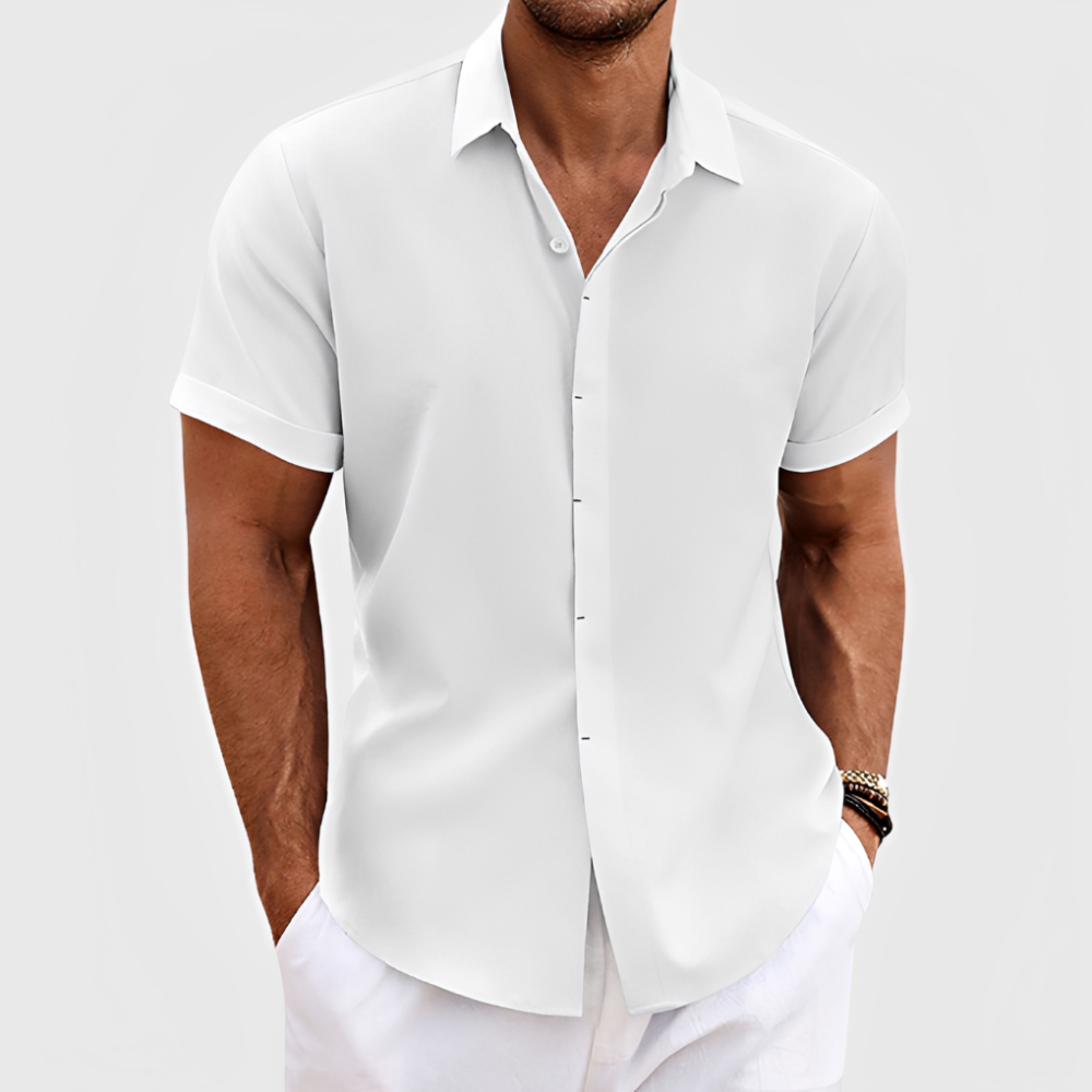 Oberon - Chemise Homme à Manches Courtes