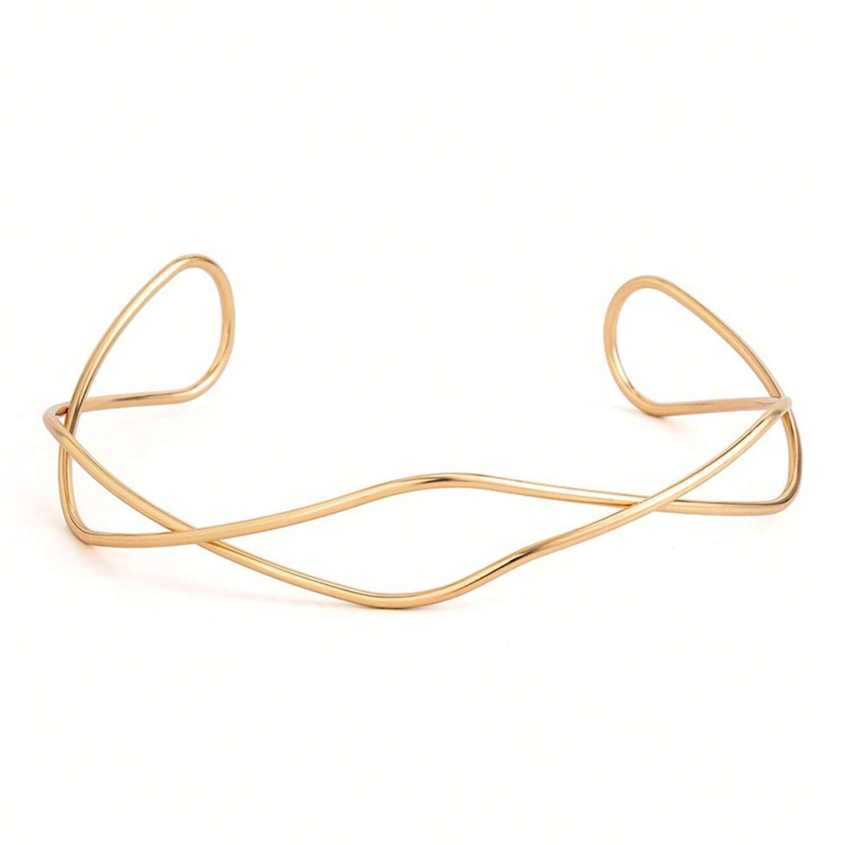 Collier en fil tressé - Choker moderne