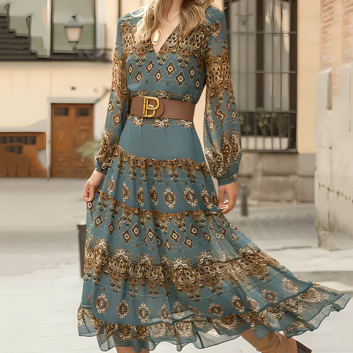 Melchora - Robe d'été fashion pour femme