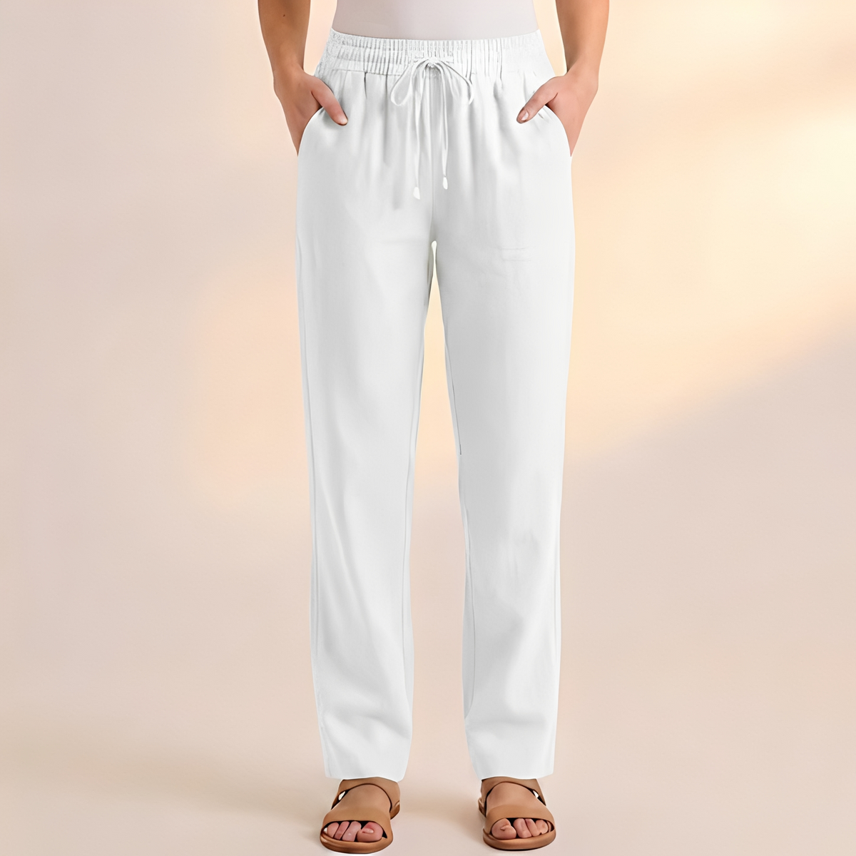 Gello - Pantalon large avec cordon de serrage pour homme
