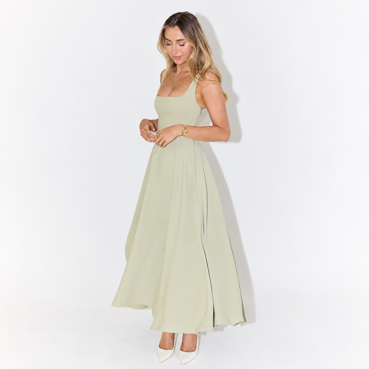 Melisandre - Robe Midi Femme, Chic & Polyvalente