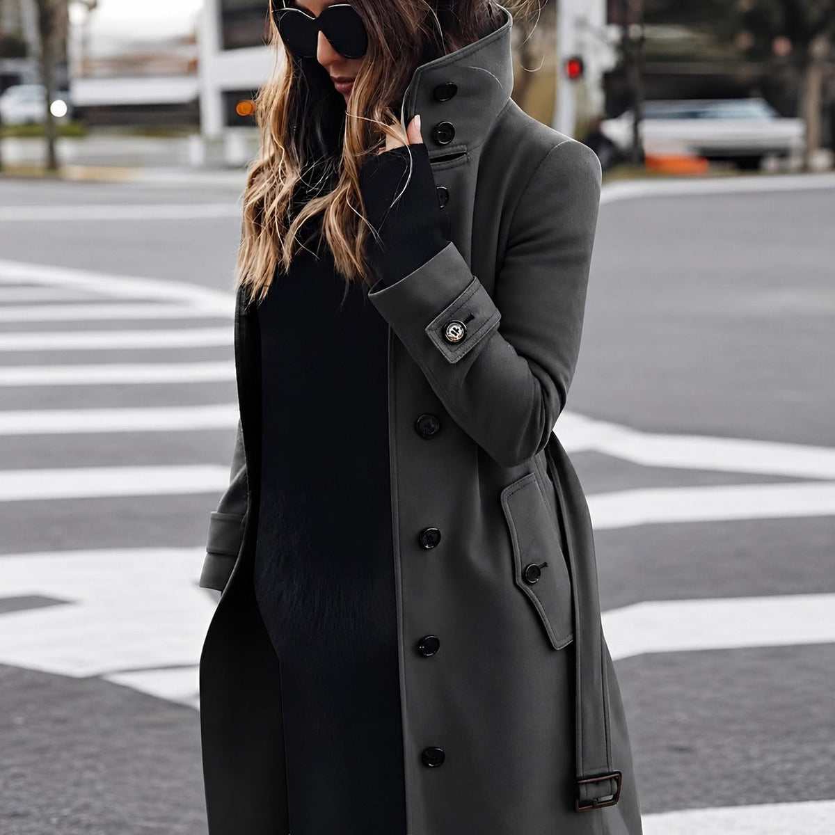 Mikaela - Manteau élégant et ajusté pour femmes