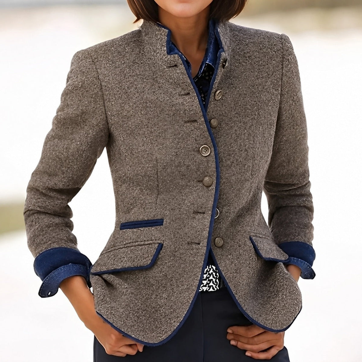 Kaelyn - Veste Élégante pour Femmes avec Poches