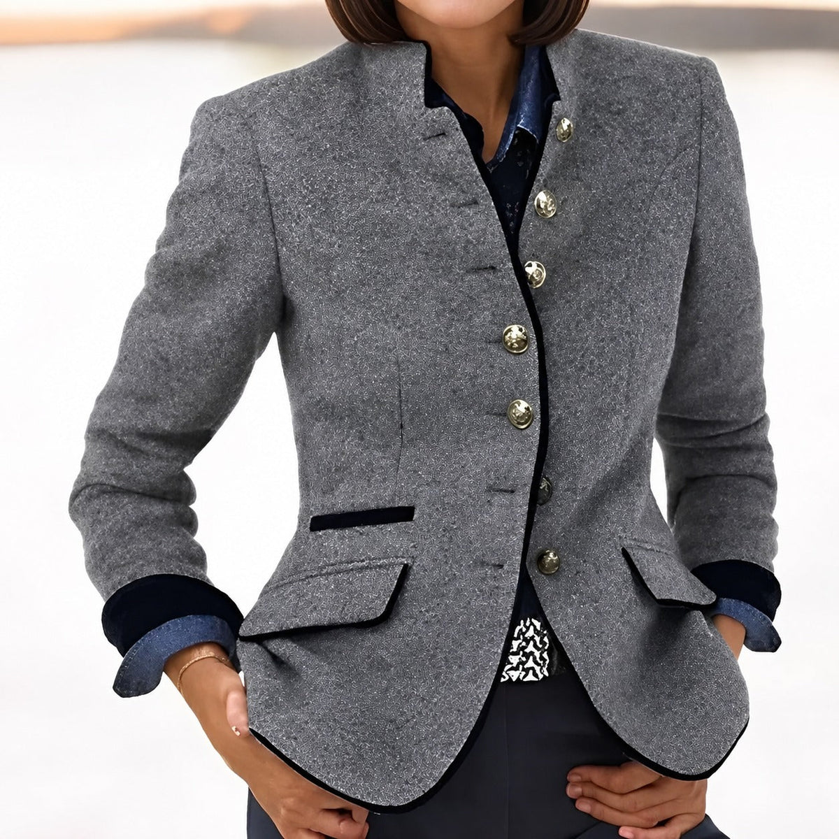 Kaelyn - Veste Élégante pour Femmes avec Poches