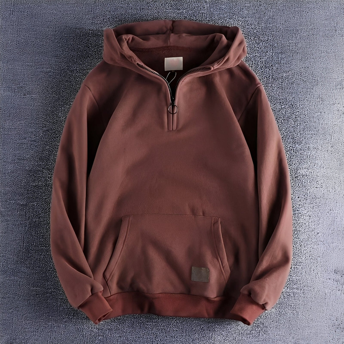 Tommy - Hoodie rétro à fermeture éclair pour hommes