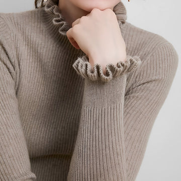Alva - Pull Élégant à Col Roulé pour Femmes