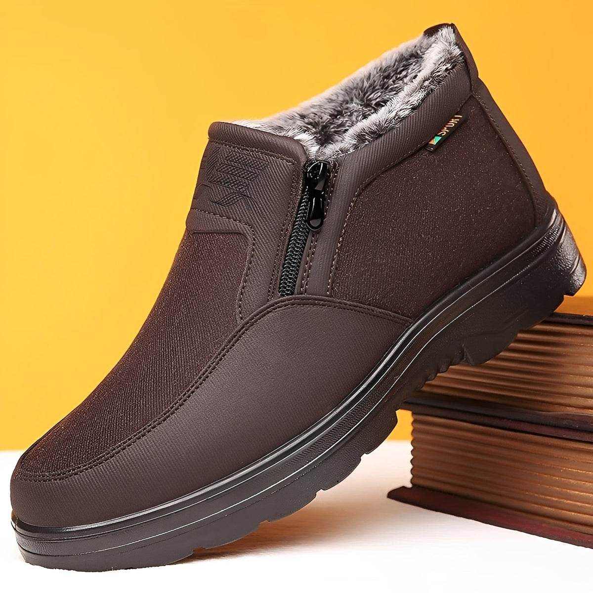 Earl - Bottes d'hiver chauffantes pour hommes