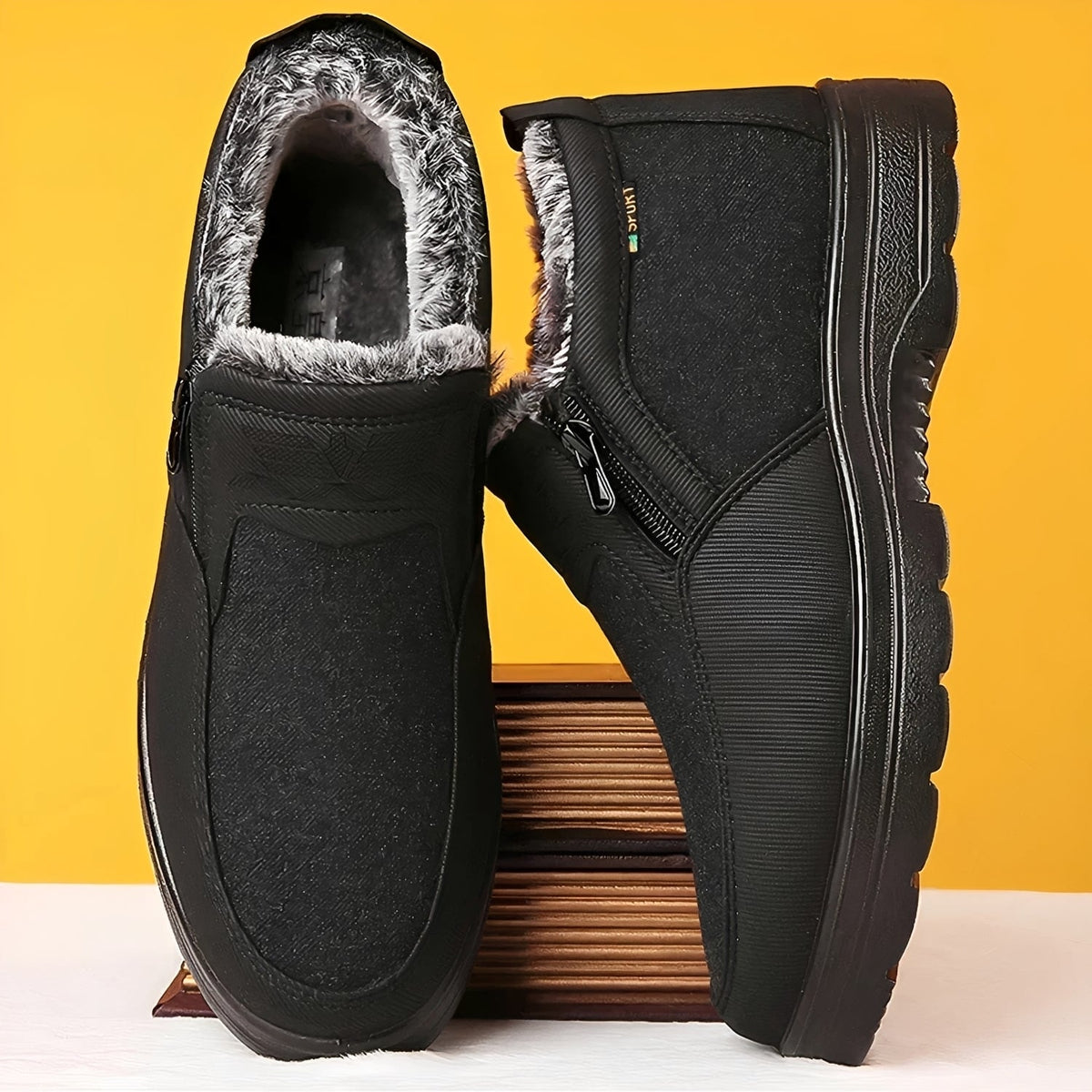 Earl - Chaussures d'hiver chaudes pour hommes