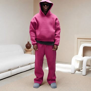 Marco - Ensemble décontracté avec sweat à capuche oversize pour hommes