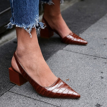 Caroline - Talons slingback confortables pour femmes