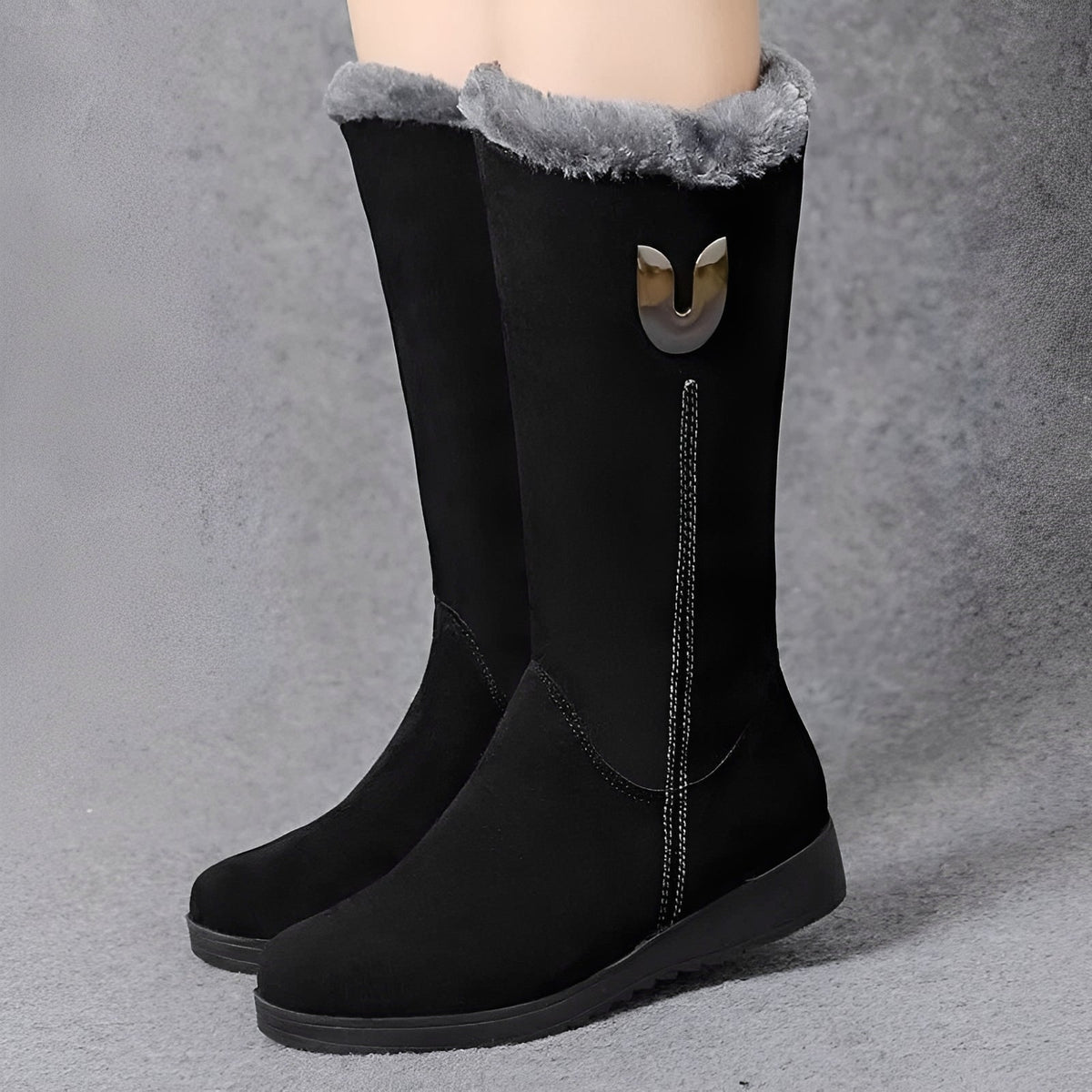 Carla - Bottes d'hiver confortables et chaudes