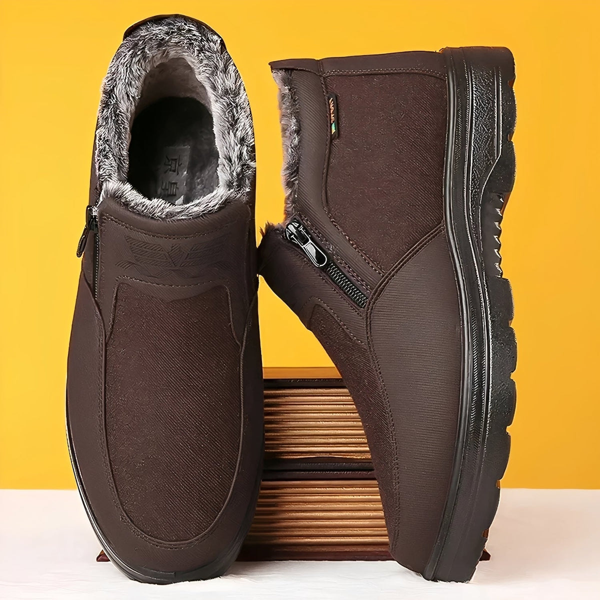 Earl - Bottes d'hiver chauffantes pour hommes