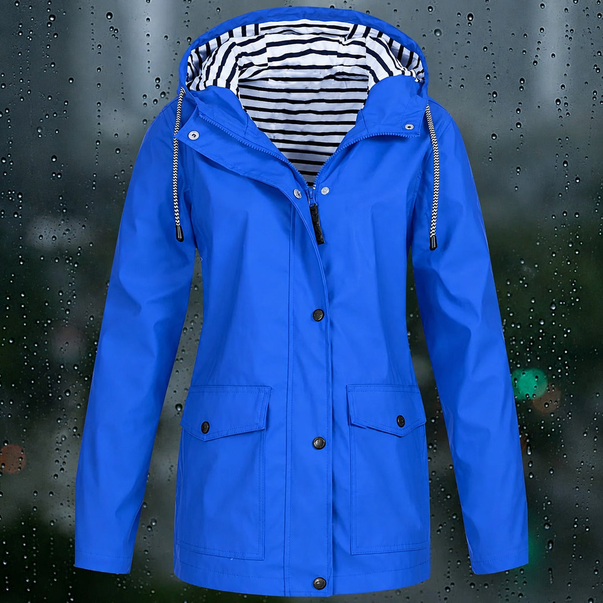 Lea - Manteau pratique avec capuche