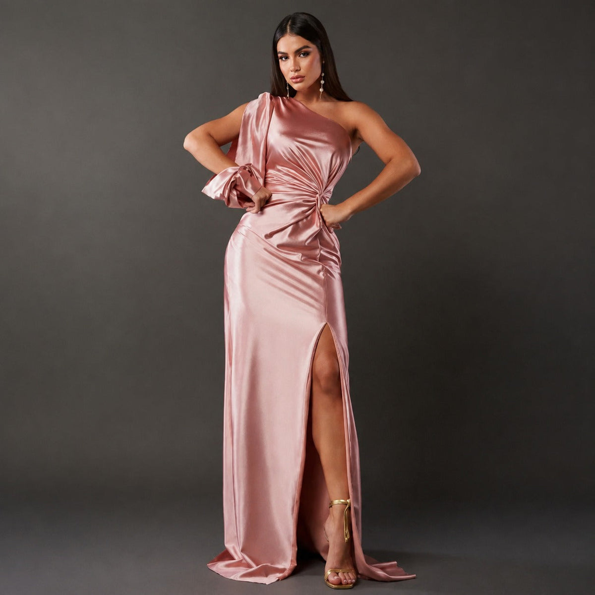 Fely - Robe radieuse à une épaule