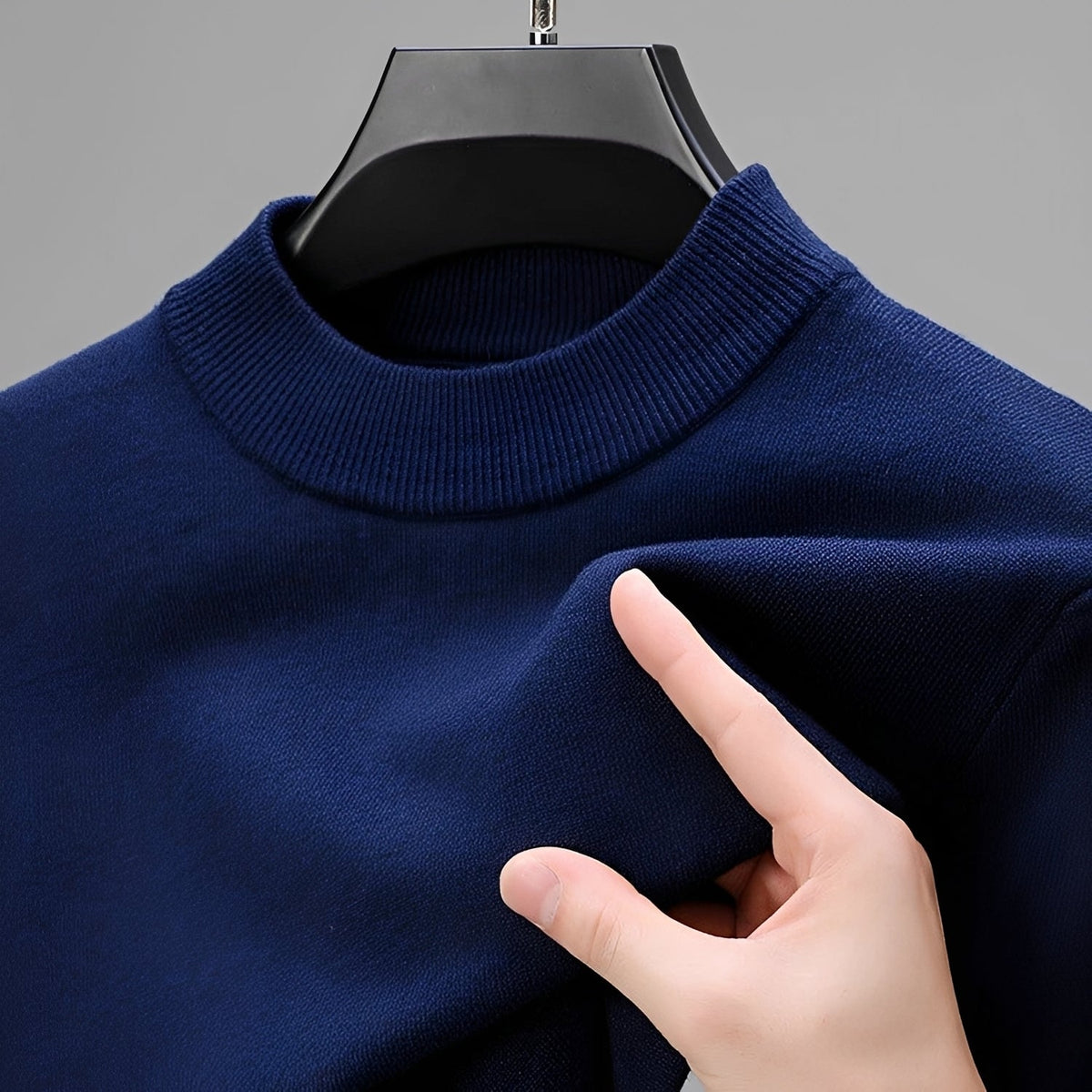Giorgio - Pull Décontracté pour Hommes avec Ourlet