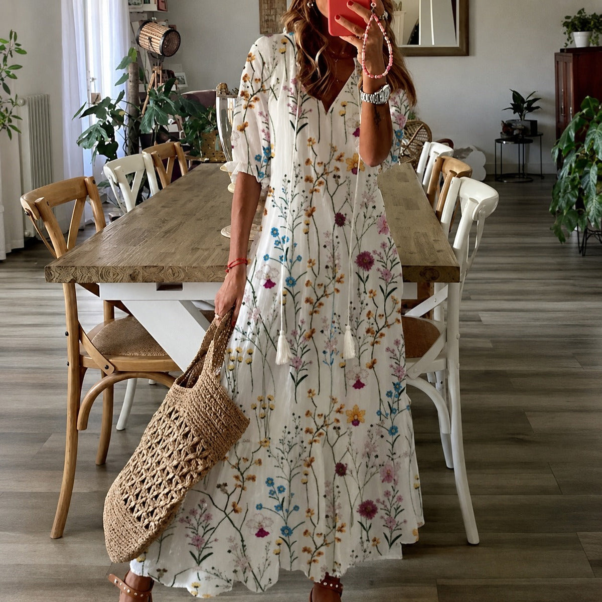 Claidel - Robe fascinante de style bohème