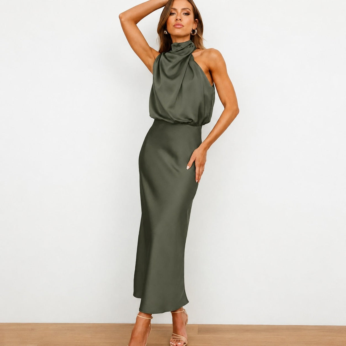 Hansel - Robe midi cocktail élégante