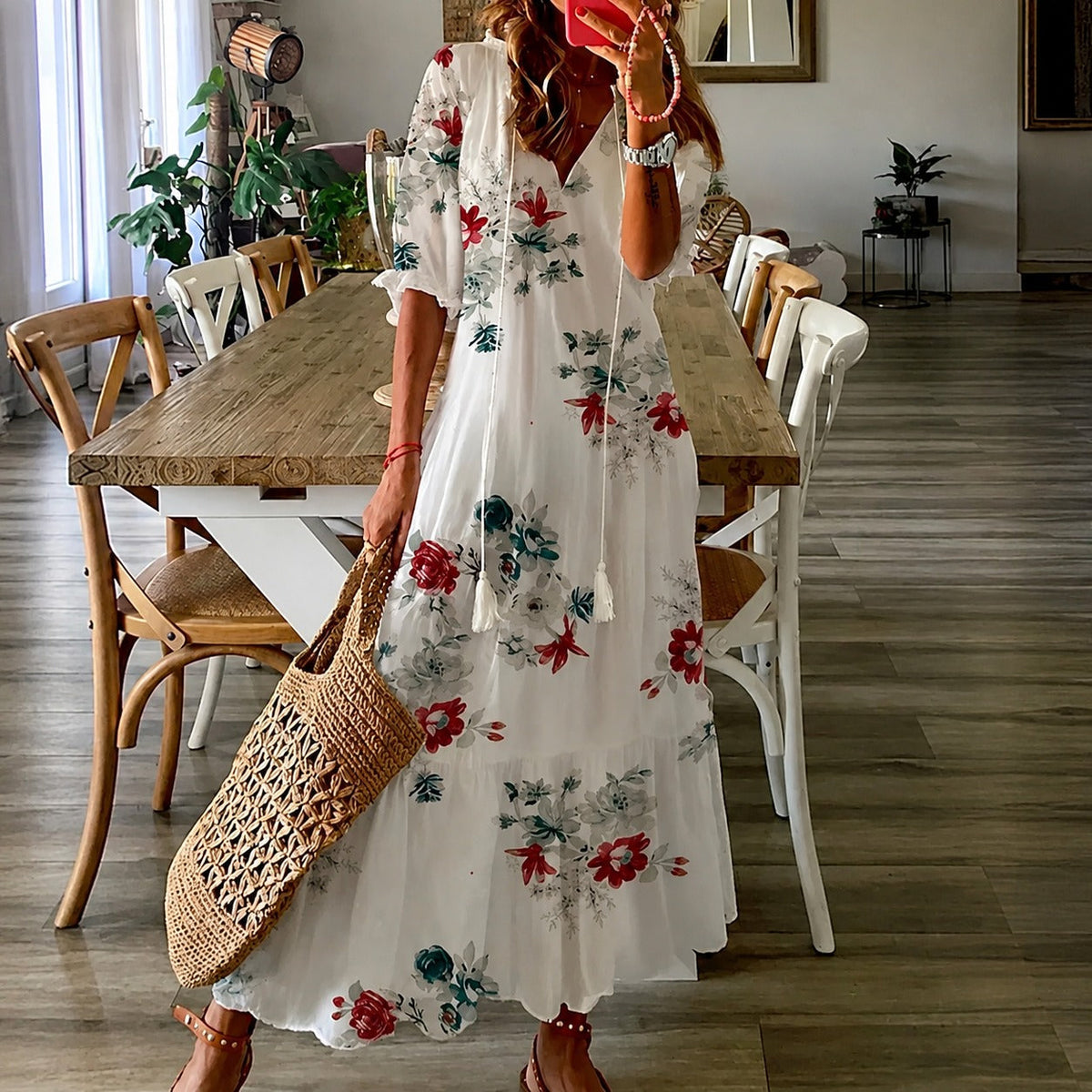 Claidel - Robe fascinante de style bohème