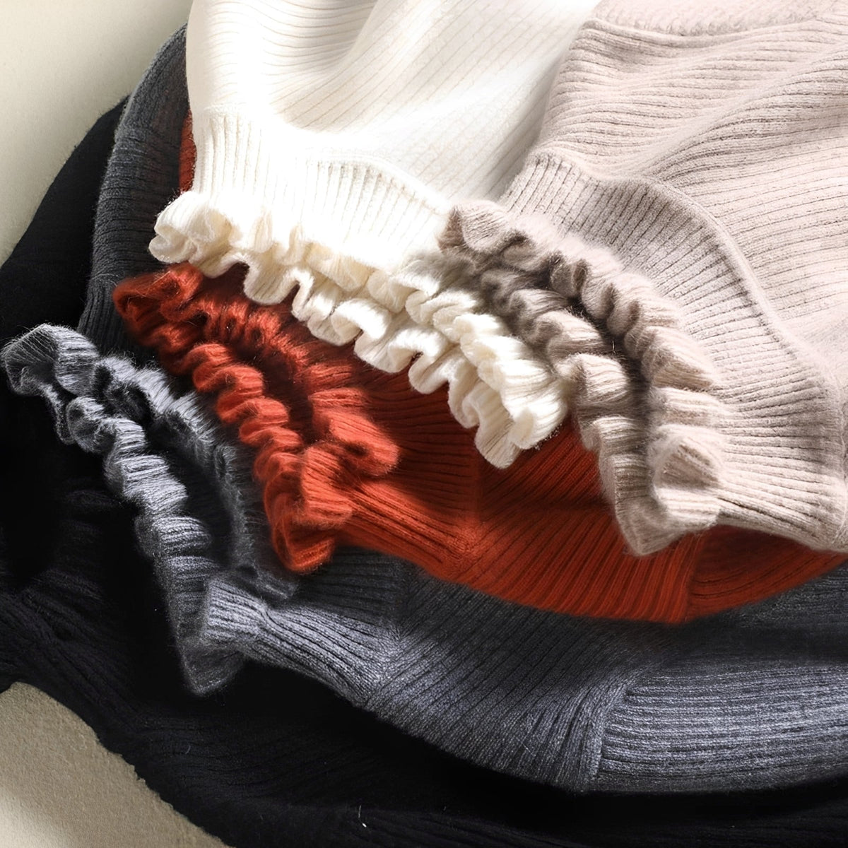 Alva - Pull Élégant à Col Roulé pour Femmes