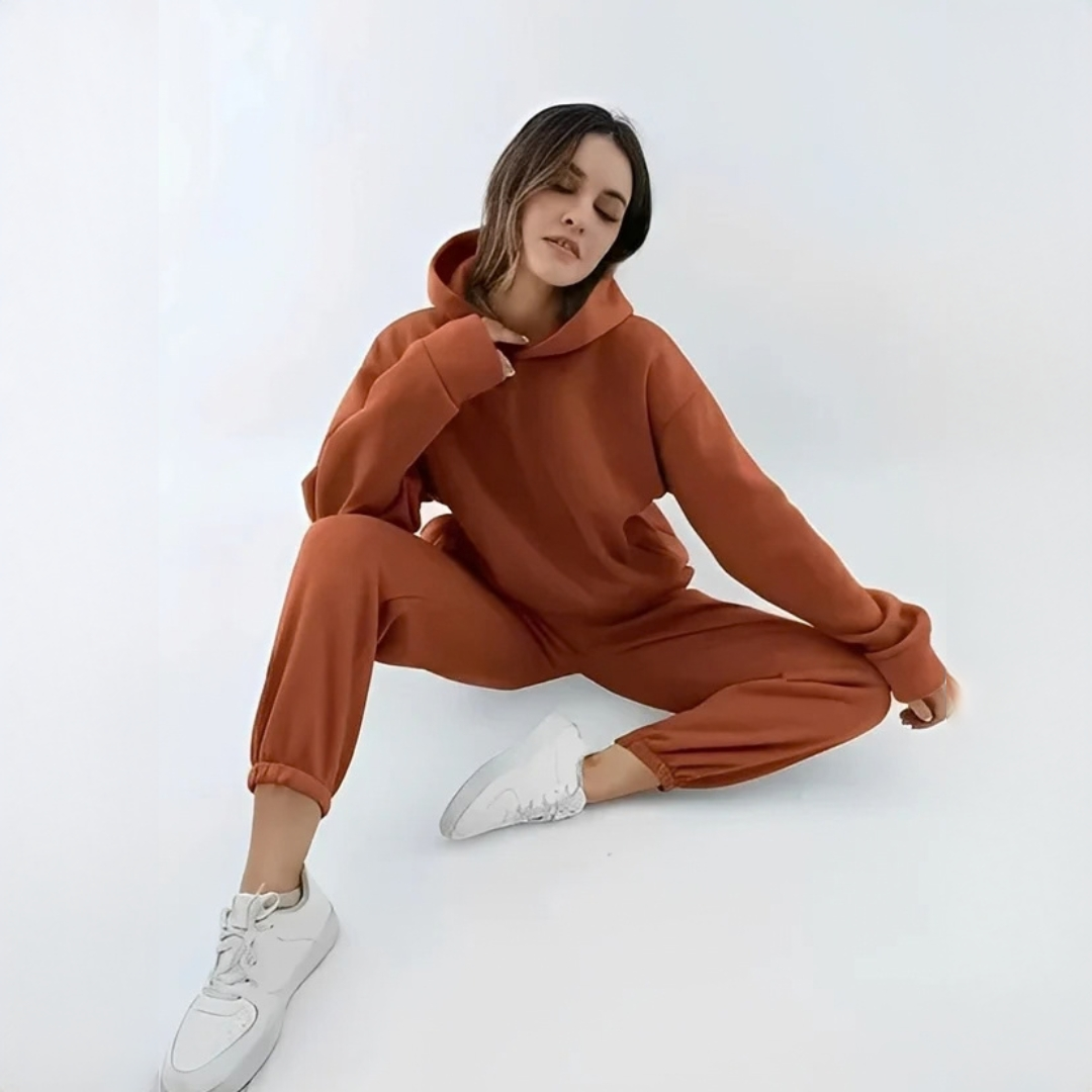 Adelia - Tenue hoodie confortable et chaud