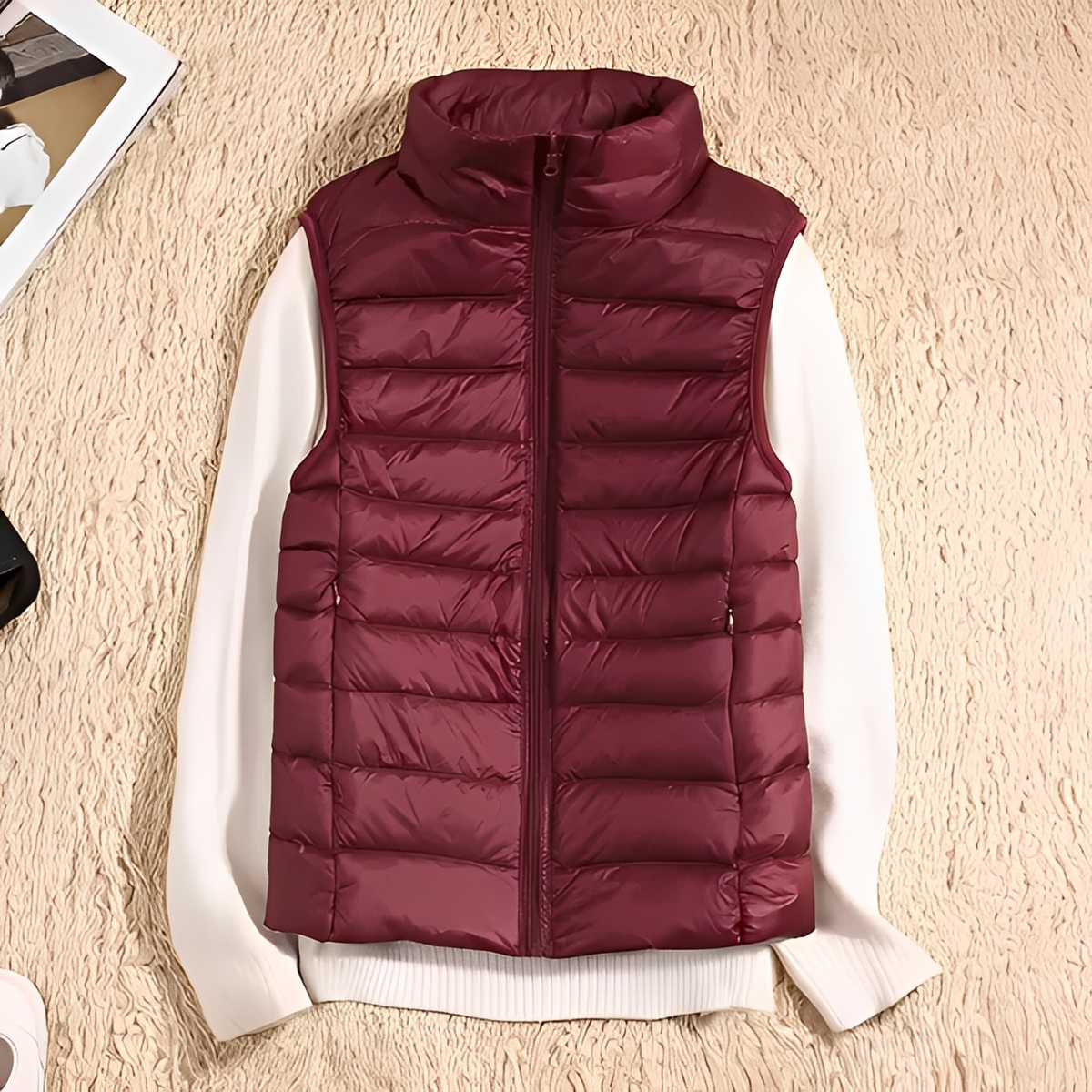 Sophie - Veste très légère, chaude et agréable