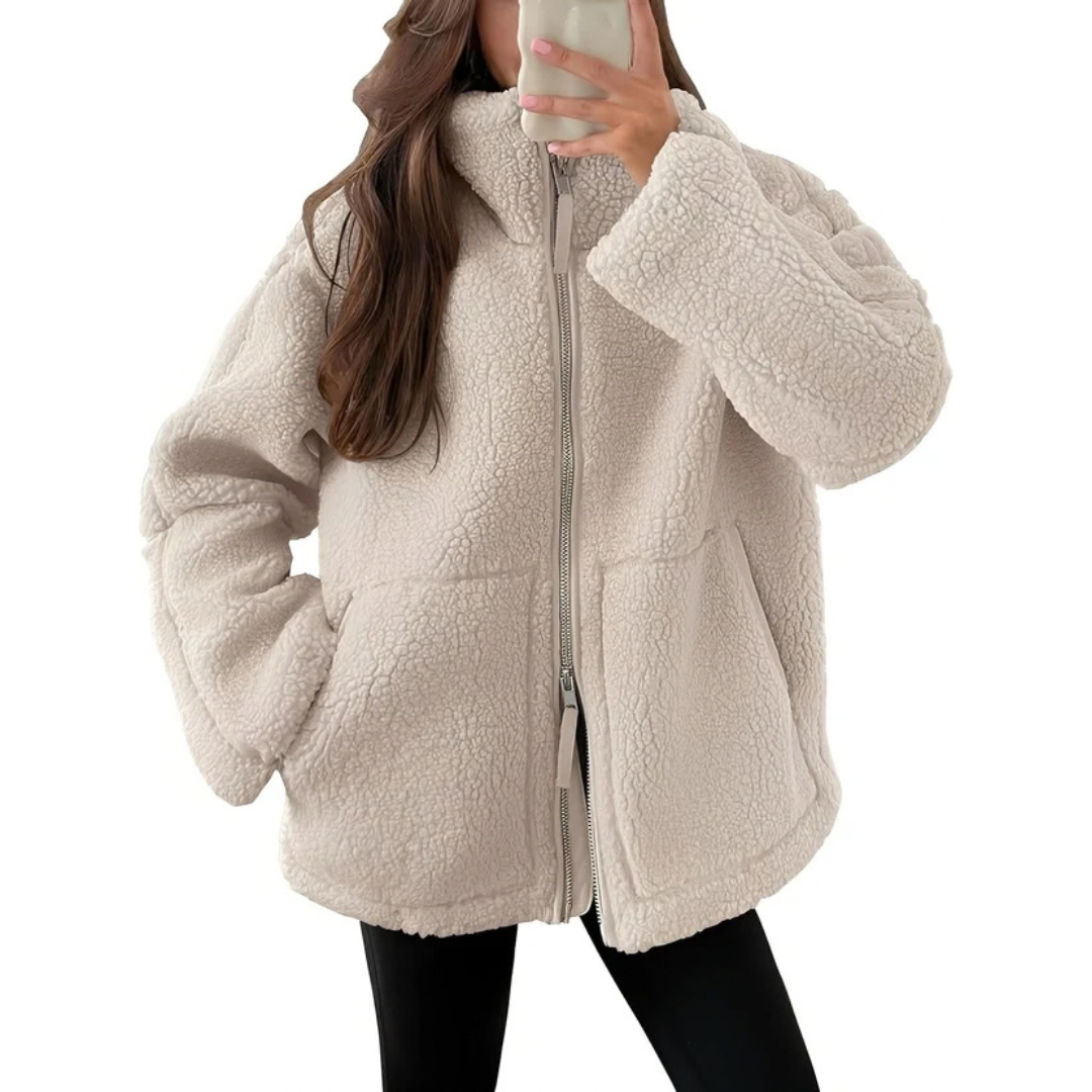 Rowena - Veste chic et chaude avec zip