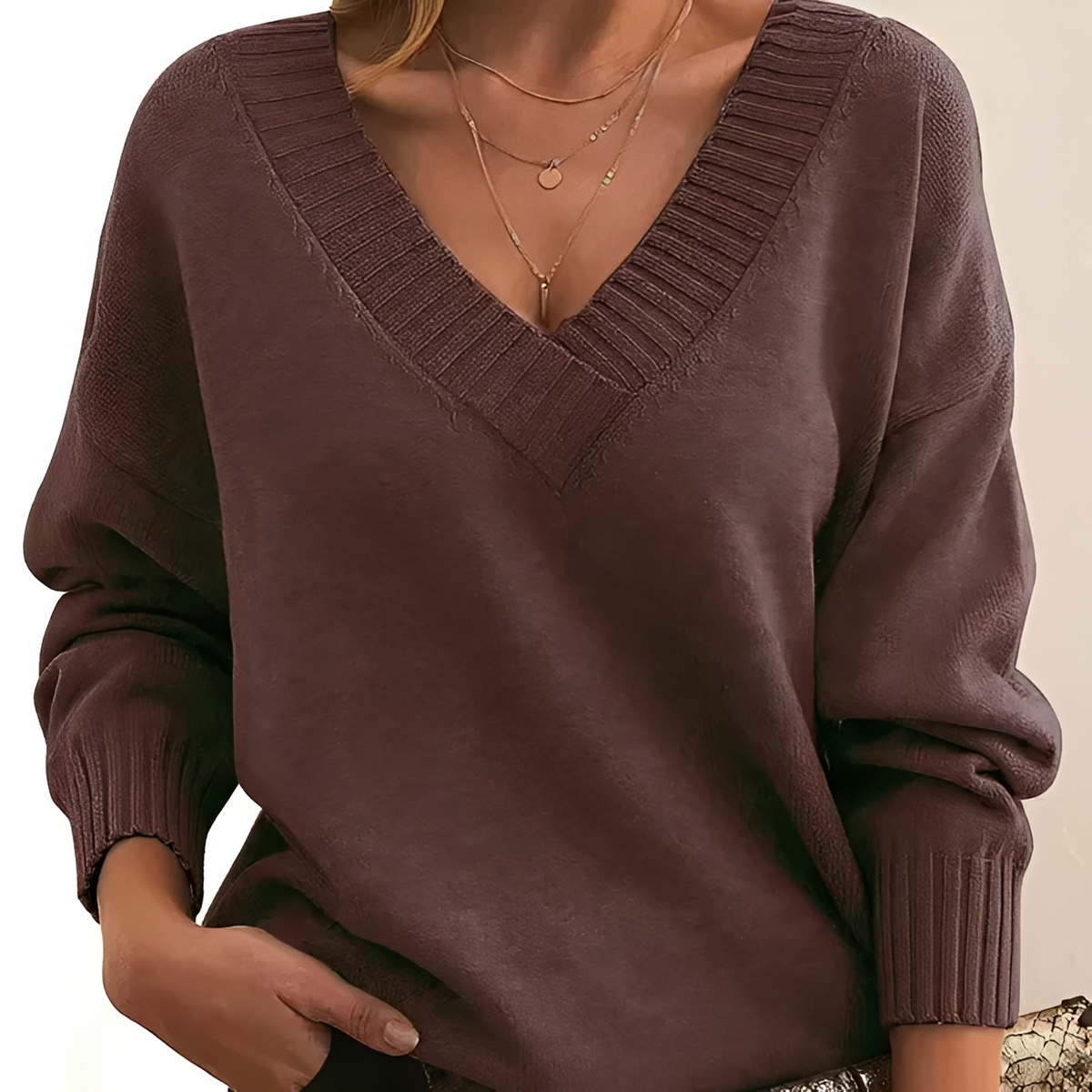 Helga - Pull chaleureux d'allure classique