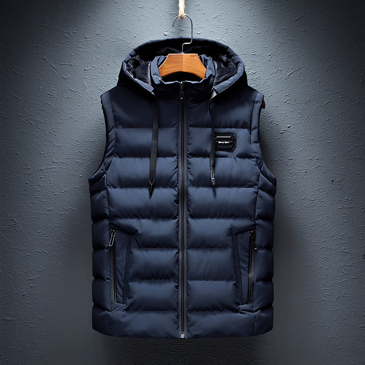 Davin - Gilet robuste et chaud avec capuche