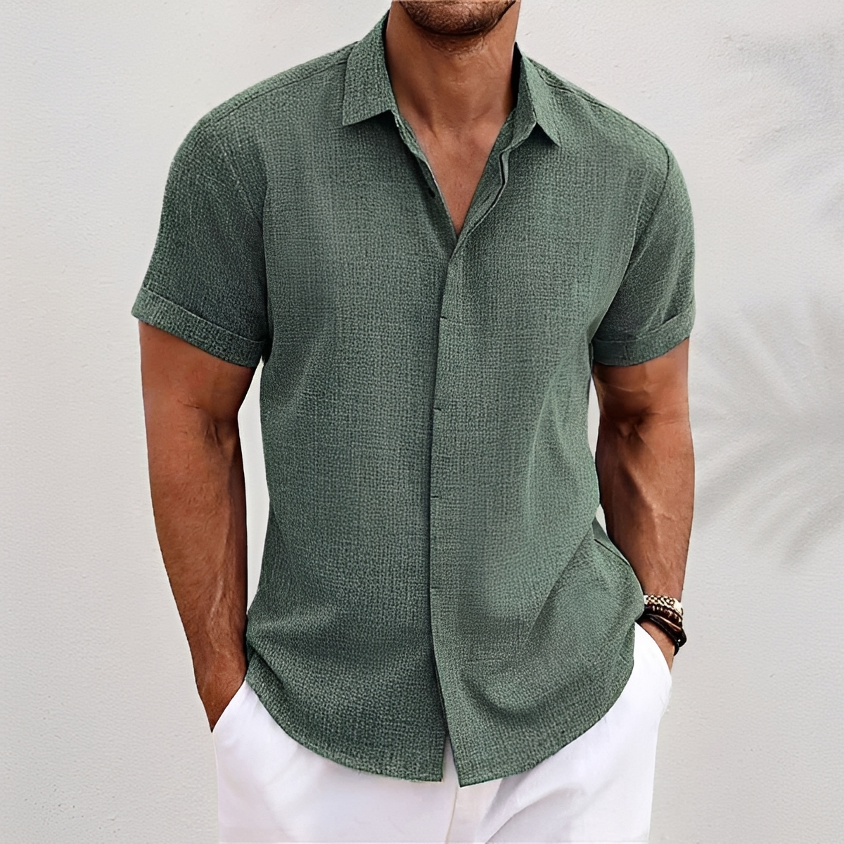 Zalde - Polo classique boutonné
