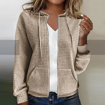 Kristel - Blazer sophistiqué avec fermeture éclair
