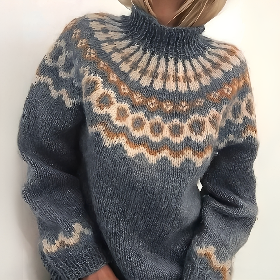 Oona - Pull à col roulé élégant et confortable