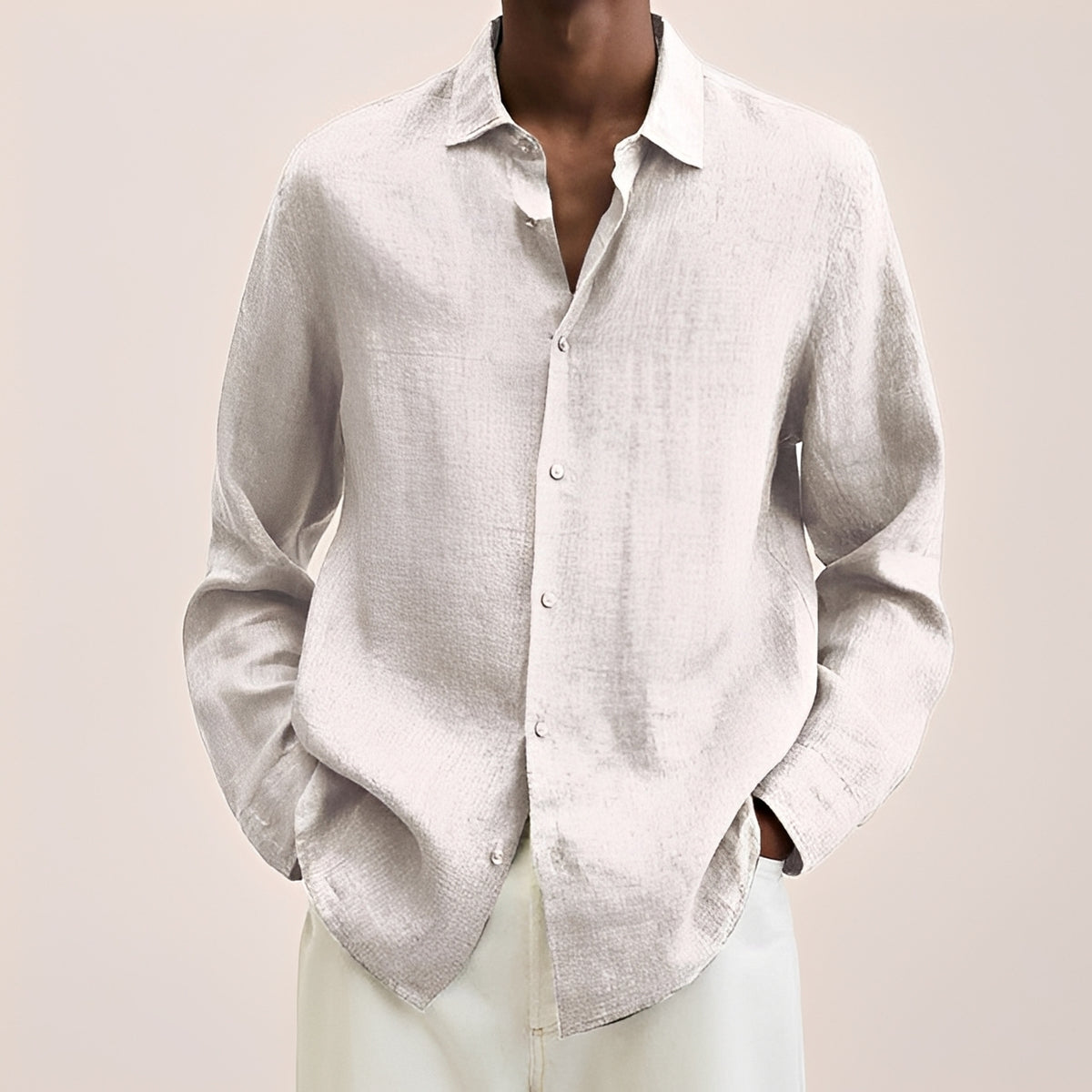 Klent - Chemise classique à manches longues