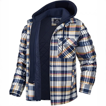 Cole - Veste à carreaux confortable