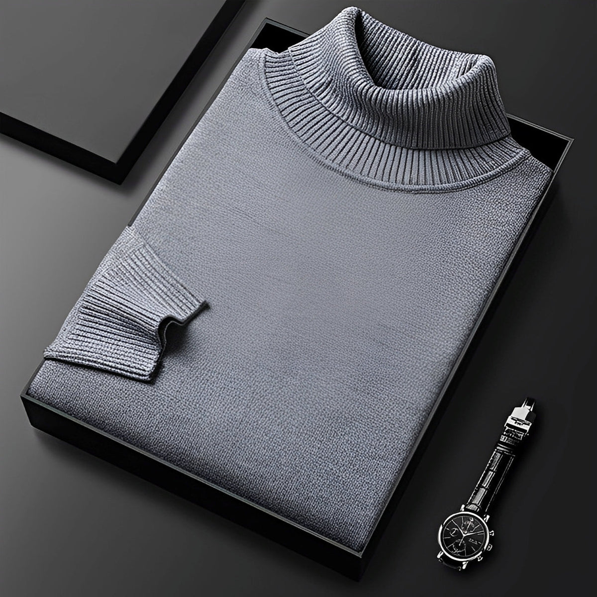 Patrick - Pull à col roulé chic et doux