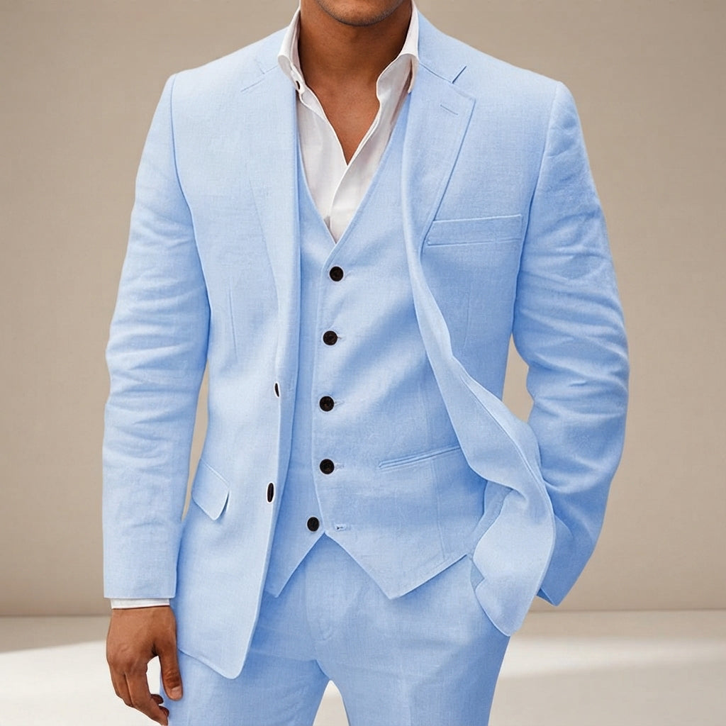 Erik - Ensemble de costume trois pièces raffiné